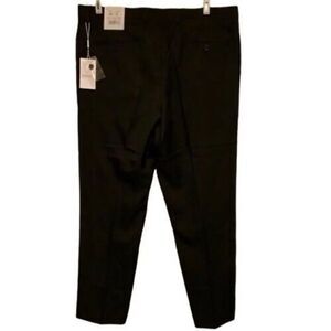 ANGELO ROSSI PE0M SIZE 40X30 BLACK DRESS PANTS **NEW**